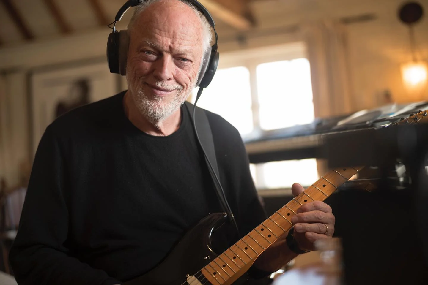 David Gilmour anuncia su primer disco en nueve aos