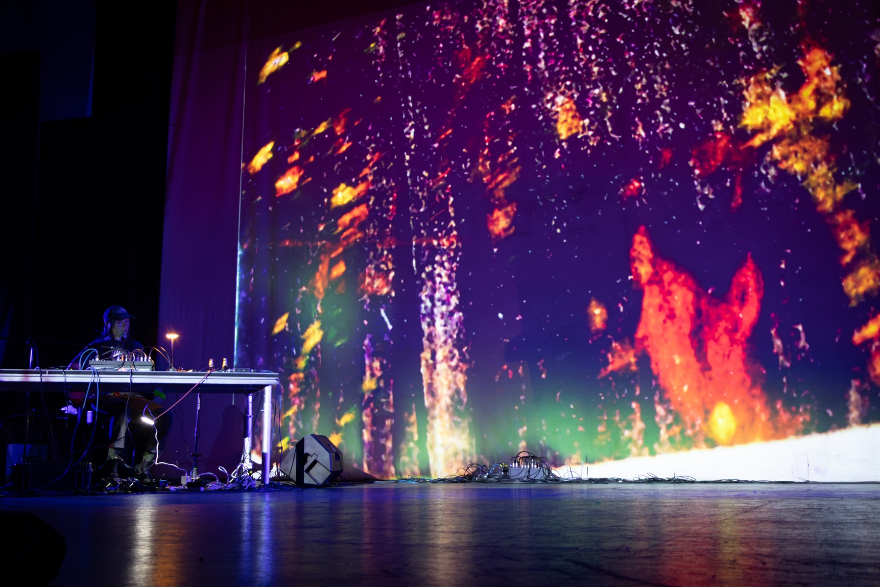 Espectral debut de la artista estadounidense en Chile