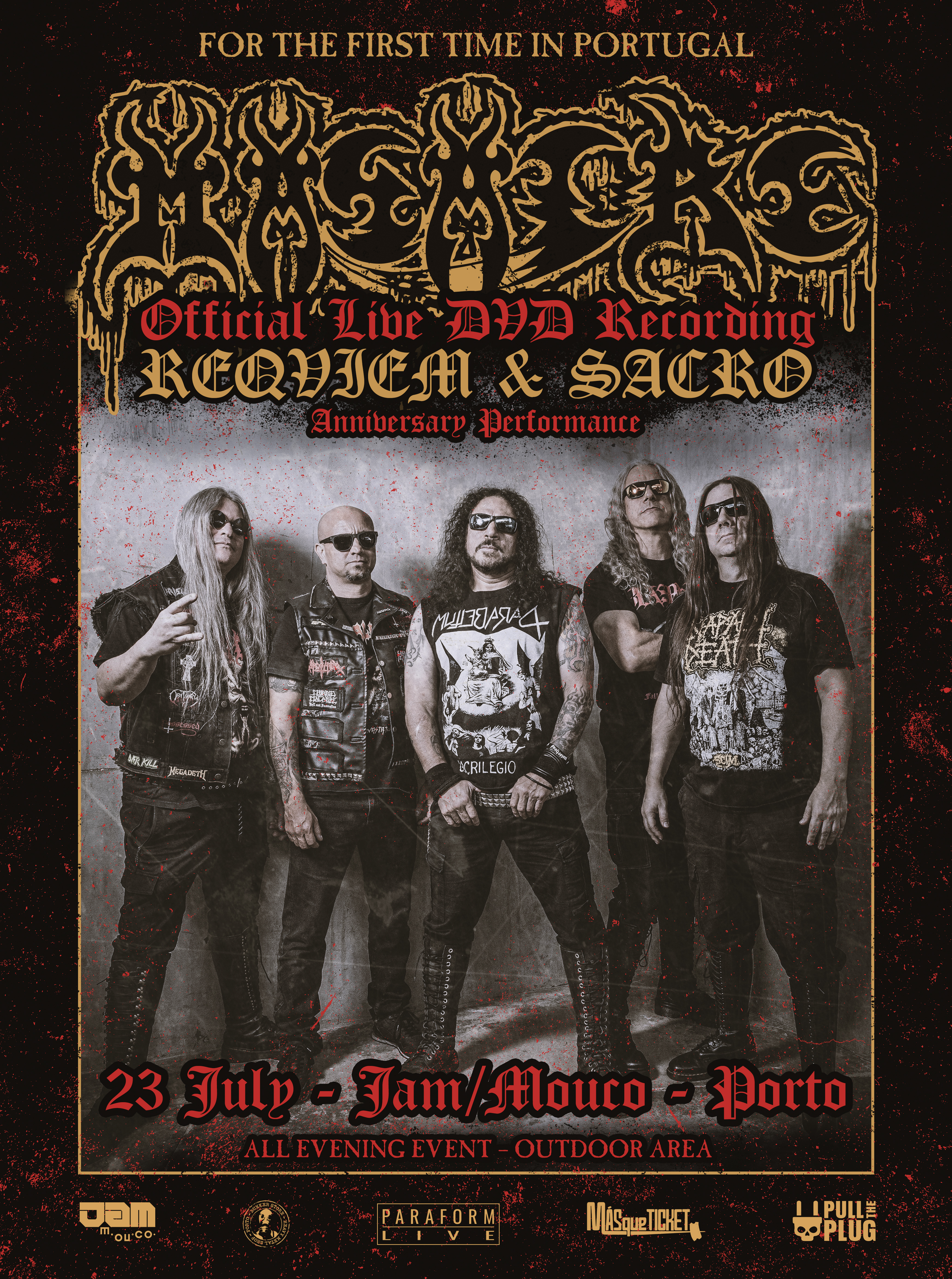 La leyenda del death metal colombiano repasará sus álbumes…