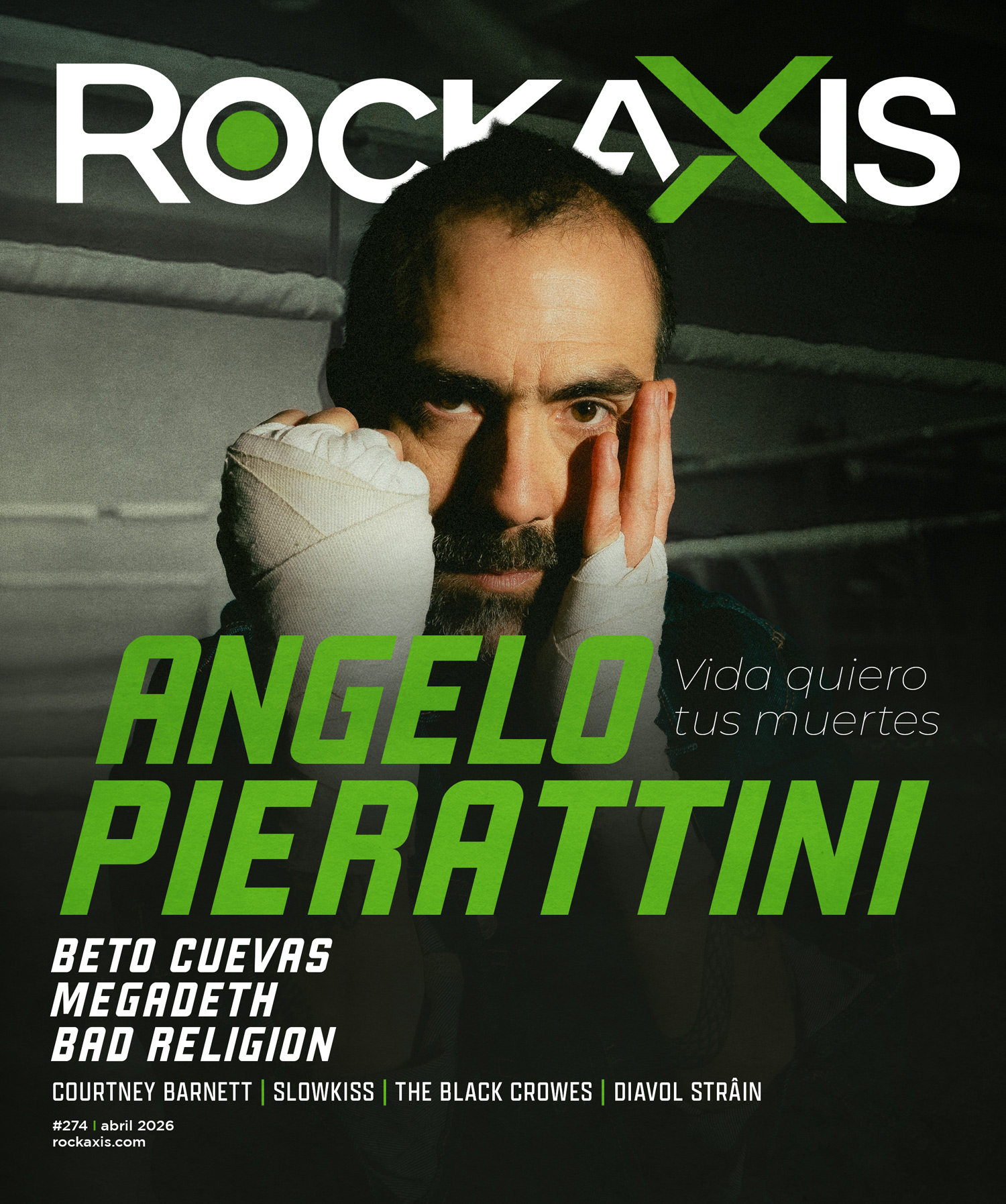 Revista #Rockaxis274: Bad Religion, Pierattini, Megadeth y más