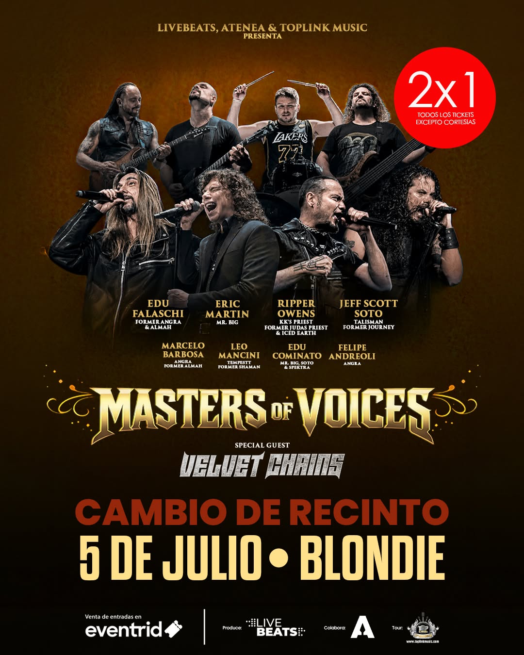 Concurso cerrado: No te pierdas el debut de Masters of Voices en Chile