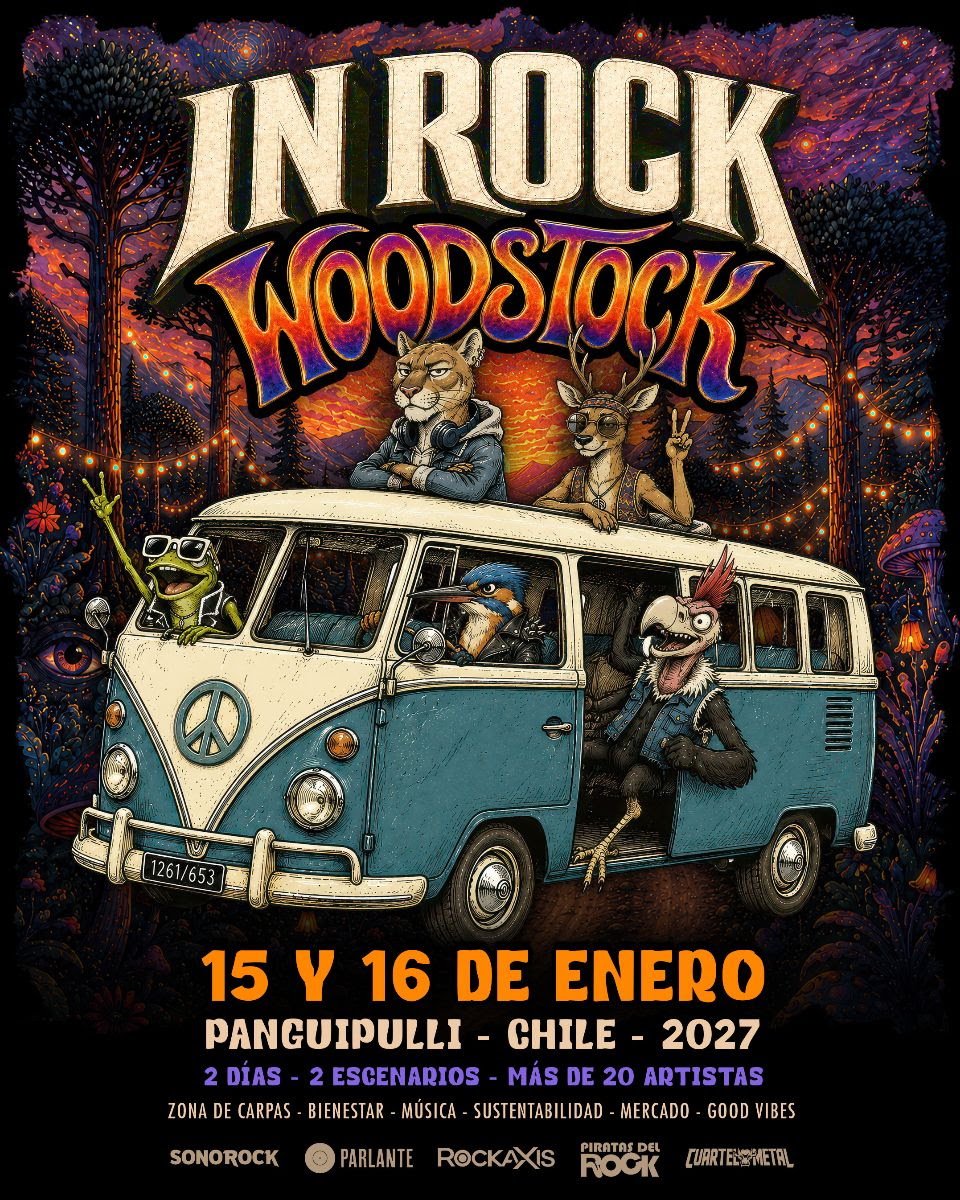 In Rock Woodstock 2027: Kuervos del Sur es el headliner confirmado