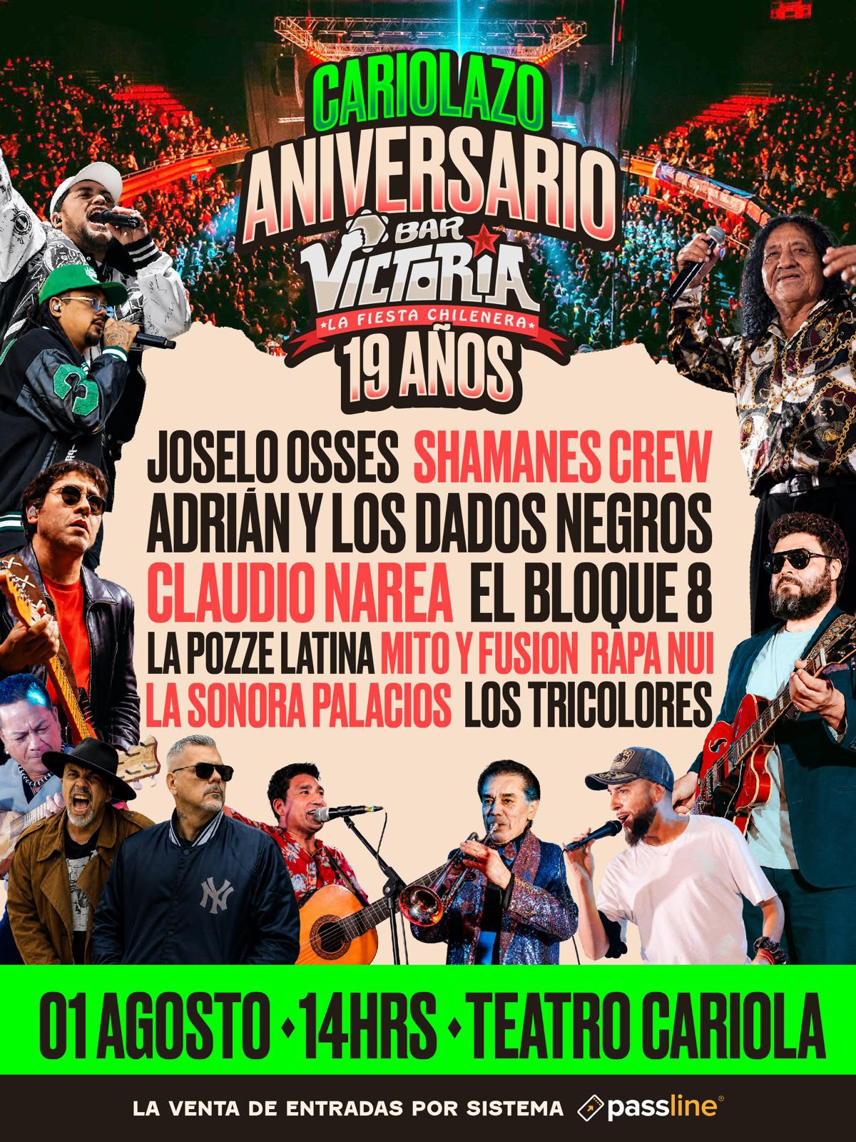 Concurso: Bar Victoria celebra sus 19 años